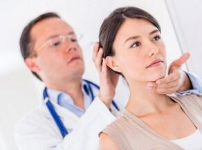 Diagnostics of cervical amconrosis at a neurologist