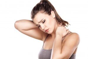 Headache with cervical osteochondosis